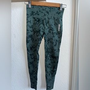 Green gymshark leggings